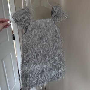 Zara Silver Kids Formal Dress